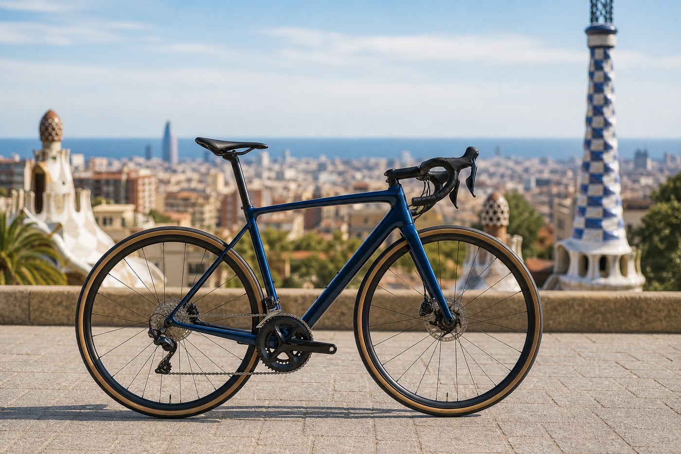 Bicicleta de carretera para alquiler en Barcelona