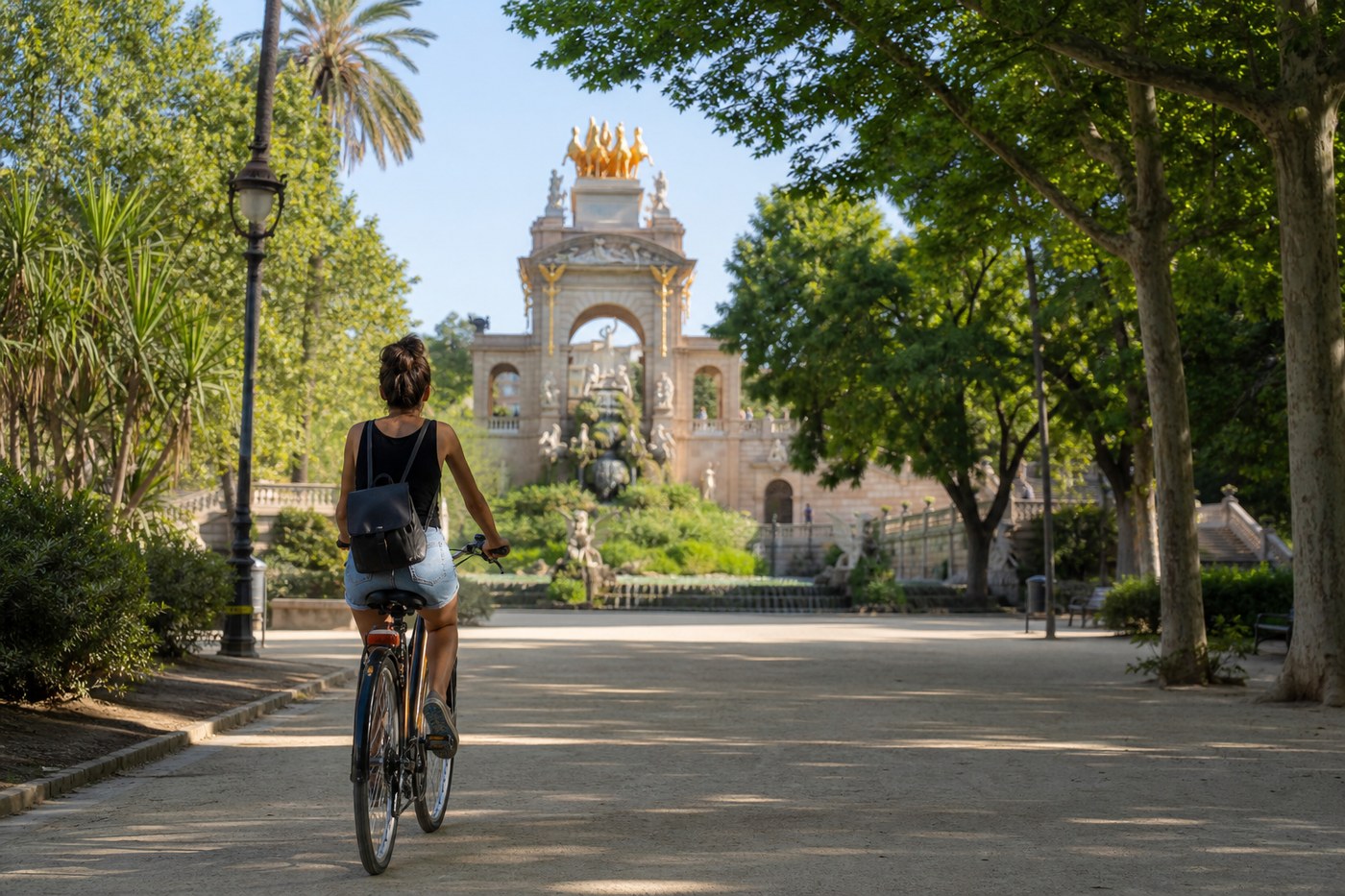 Ruta en bicicleta por la Ciutadella